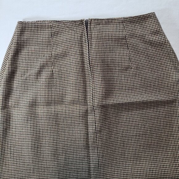 Kathie Lee Long Pencil Skirt Size 6 Houndstooth Classic #OfficeStyle #Vintage - Picture 9 of 10